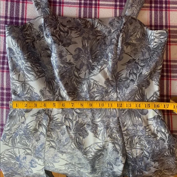 Melanie Lyne Floral Print Dress with Square Neckline - Picture 14 of 17